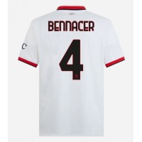 Maglia Calcio AC Milan Ismael Bennacer #4 Seconda Divisa 2024-25 Manica Corta